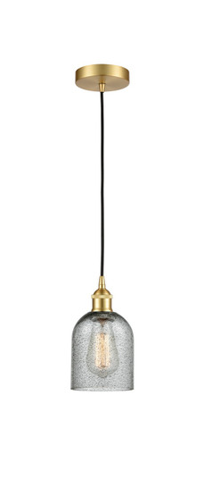 Edison One Light Mini Pendant in Satin Gold (405|616-1P-SG-G257)