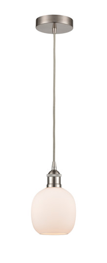 Edison One Light Mini Pendant in Brushed Satin Nickel (405|616-1P-SN-G101)