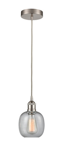 Edison LED Mini Pendant in Brushed Satin Nickel (405|616-1P-SN-G104-LED)