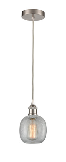 Edison LED Mini Pendant in Brushed Satin Nickel (405|616-1P-SN-G105-LED)