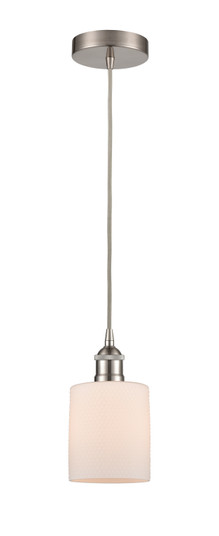 Edison LED Mini Pendant in Brushed Satin Nickel (405|616-1P-SN-G111-LED)