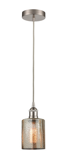 Edison One Light Mini Pendant in Brushed Satin Nickel (405|616-1P-SN-G116)