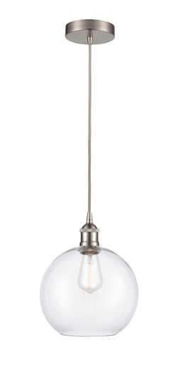 Edison LED Mini Pendant in Brushed Satin Nickel (405|616-1P-SN-G122-10-LED)