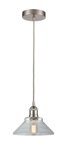 Edison LED Mini Pendant in Brushed Satin Nickel (405|616-1P-SN-G132-LED)