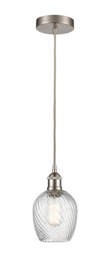 Edison One Light Mini Pendant in Brushed Satin Nickel (405|616-1P-SN-G292)