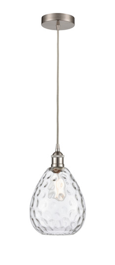 Edison LED Mini Pendant in Brushed Satin Nickel (405|616-1P-SN-G372-LED)