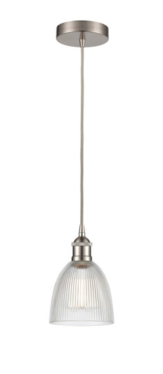 Edison LED Mini Pendant in Brushed Satin Nickel (405|616-1P-SN-G382-LED)