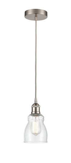 Edison One Light Mini Pendant in Brushed Satin Nickel (405|616-1P-SN-G394)