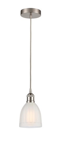 Edison One Light Mini Pendant in Brushed Satin Nickel (405|616-1P-SN-G441)