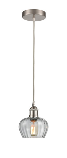 Edison LED Mini Pendant in Brushed Satin Nickel (405|616-1P-SN-G92-LED)
