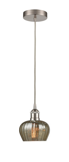Edison LED Mini Pendant in Brushed Satin Nickel (405|616-1P-SN-G96-LED)