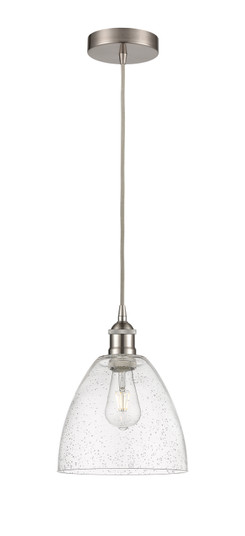 Edison LED Mini Pendant in Brushed Satin Nickel (405|616-1P-SN-GBD-94-LED)