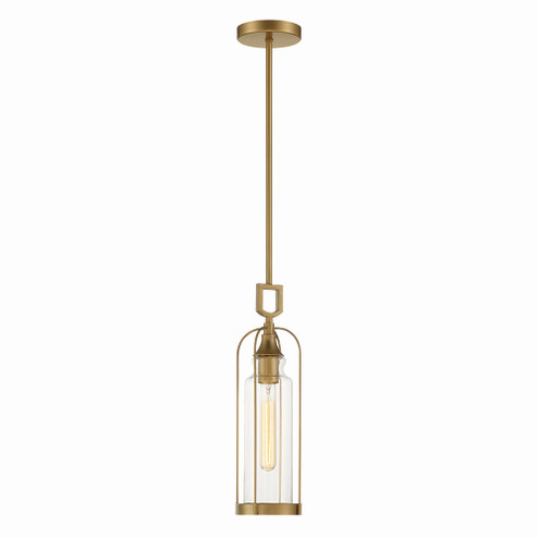 Yasmin One Light Outdoor Pendant in Aged gold (40|42727-026)