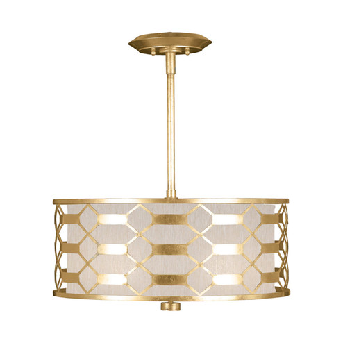 Allegretto Three Light Pendant in Gold Leaf (48|787540-SF33)