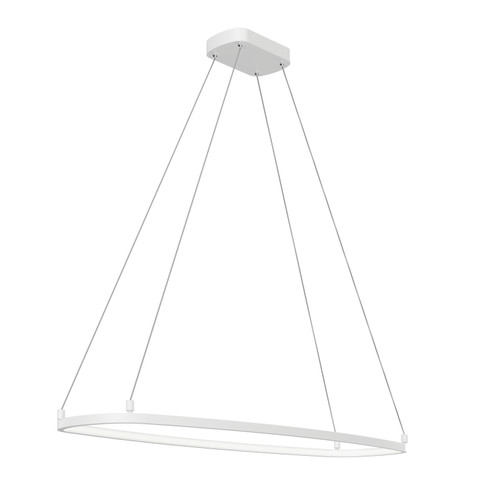 Koloa LED Chandelier in White (12|84312WH)