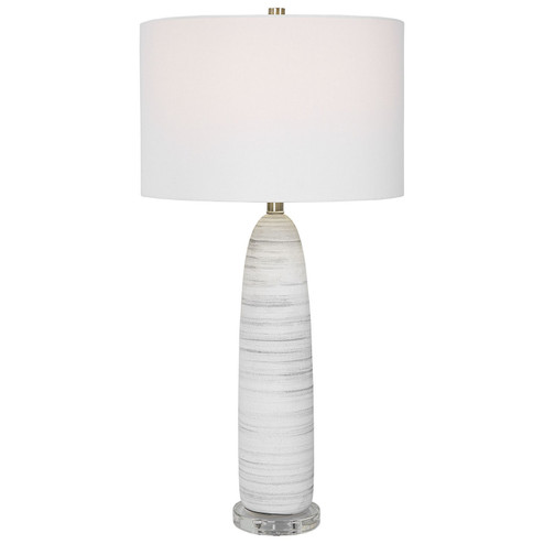 Levadia One Light Table Lamp in Brushed Nickel (52|30004-1)