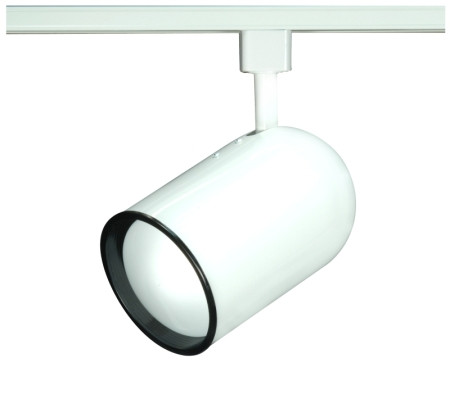 Track Heads White One Light Track Head in White (72|TH210)