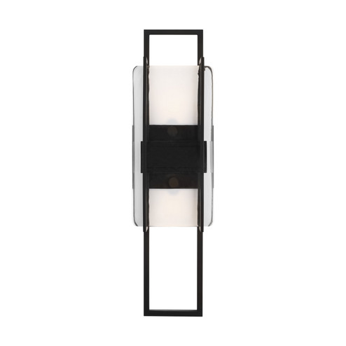 Duelle LED Wall Sconce in Nightshade Black (182|700WSDUE18B-LED927)