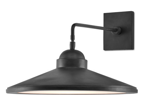 Ditchley One Light Wall Sconce in Black Bronze/White (142|5000-0197)