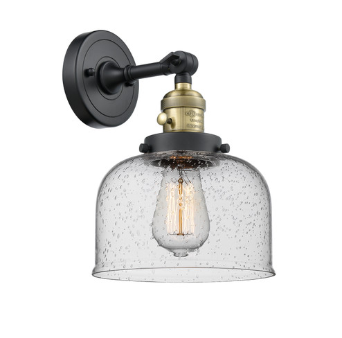 Franklin Restoration LED Wall Sconce in Black Antique Brass (405|203SW-BAB-G74-LED)