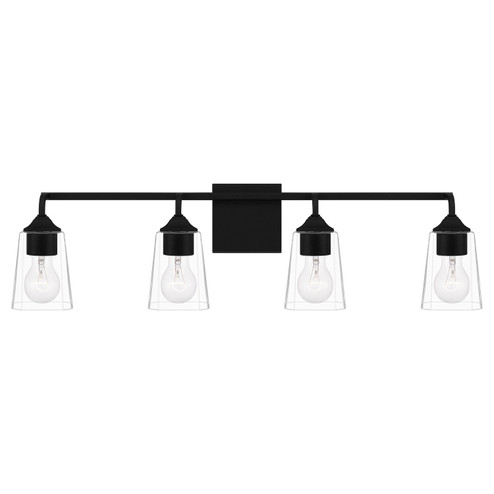 Thoresby Four Light Bath in Matte Black (10|THO8631MBK)