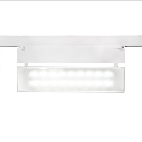 Wall Wash 42 LED Track Fixture in White (34|WTK-LED42W-30-WT)