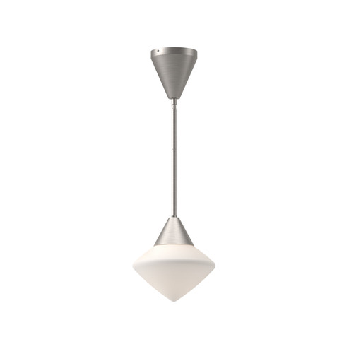 Nora One Light Pendant in Brushed Nickel/Opal Matte Glass (452|PD537508BNOP)