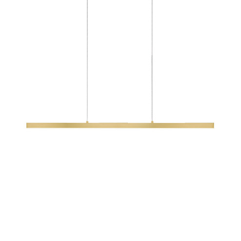 Vega LED Pendant in Brushed Gold (347|LP10345-BG)