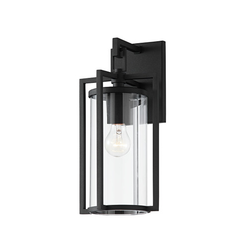 Percy One Light Outdoor Wall Sconce in Texture Black (67|B1141-TBK)