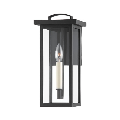 Eden One Light Outdoor Wall Sconce in Texture Black (67|B7521-TBK)