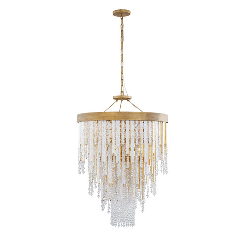 Lafayette Seven Light Chandelier in Havana Gold (137|359C07HG)