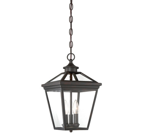 Ellijay Three Light Hanging Lantern in English Bronze (51|5-146-13)