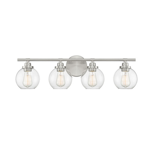 Carson Four Light Bath Bar in Satin Nickel (51|8-4050-4-SN)