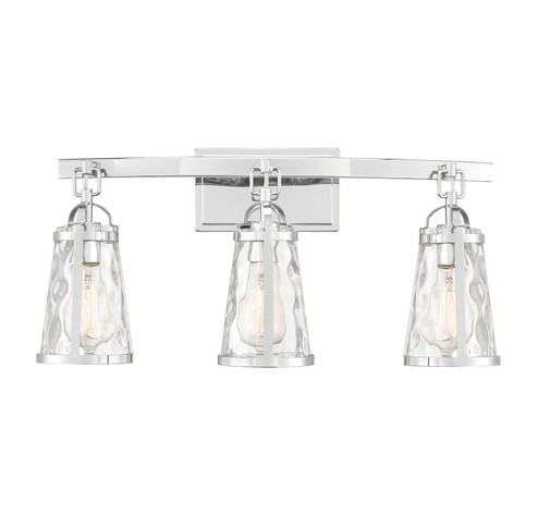 Albany Three Light Bath Bar in Polished Chrome (51|8-560-3-11)