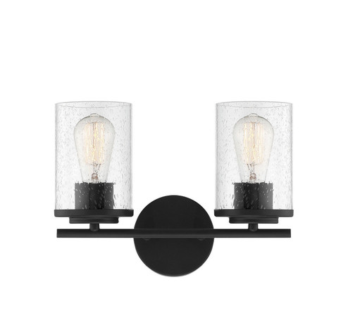 Marshall Two Light Bath Bar in Matte Black (51|8-8020-2-BK)
