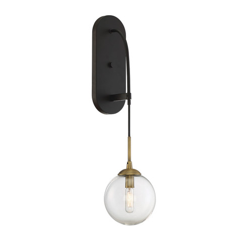Fulton One Light Wall Sconce in English Bronze/Warm Brass (51|9-5005-1-79)