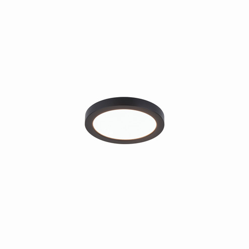 Round LED Flush Mount in Black (34|FM-05RN-935-BK)