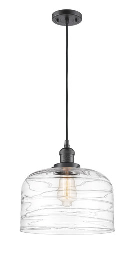 Franklin Restoration One Light Mini Pendant in Oil Rubbed Bronze (405|201C-OB-G713-L)