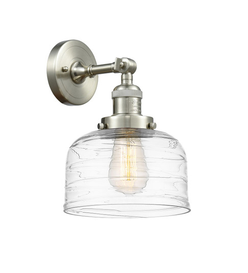 Franklin Restoration One Light Wall Sconce in Brushed Satin Nickel (405|203-SN-G713)