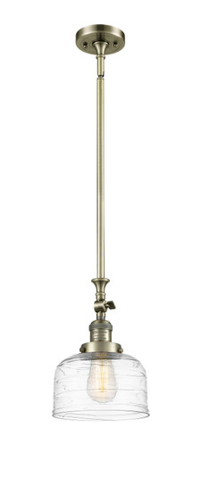 Franklin Restoration LED Mini Pendant in Antique Brass (405|206-AB-G713-LED)