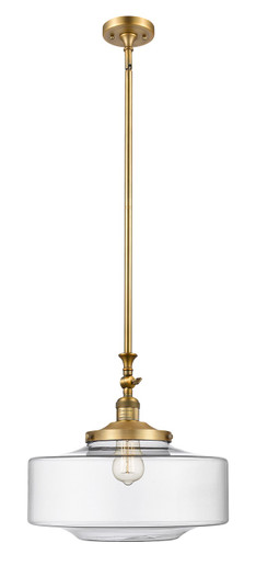 Franklin Restoration One Light Mini Pendant in Brushed Brass (405|206-BB-G692-16) Franklin Restoration One Light Mini Pendant in Brushed Brass (405|206-BB-G692-16)