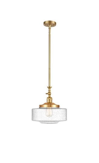 Franklin Restoration One Light Mini Pendant in Satin Gold (405|206-SG-G694-12)