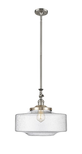 Franklin Restoration One Light Mini Pendant in Brushed Satin Nickel (405|206-SN-G694-16)