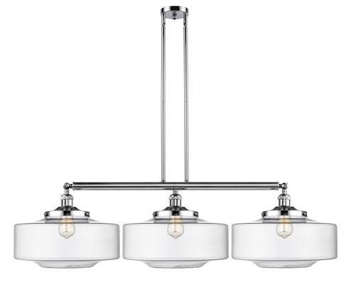 Franklin Restoration LED Island Pendant in Polished Chrome (405|213-PC-G692-16-LED)