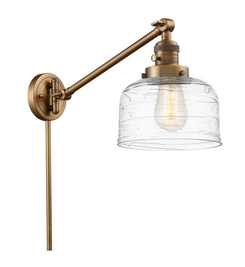 Franklin Restoration LED Swing Arm Lamp in Brushed Brass (405|237-BB-G713-LED)