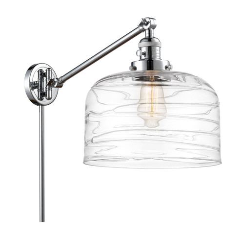 Franklin Restoration One Light Swing Arm Lamp in Polished Chrome (405|237-PC-G713-L)