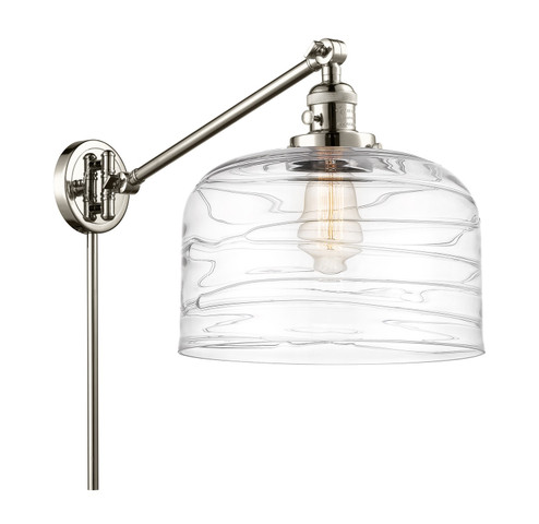 Franklin Restoration LED Swing Arm Lamp in Polished Nickel (405|237-PN-G713-L-LED)