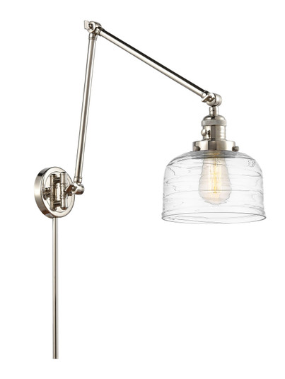 Franklin Restoration One Light Swing Arm Lamp in Polished Nickel (405|238-PN-G713)