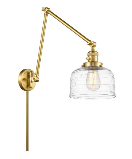 Franklin Restoration One Light Swing Arm Lamp in Satin Gold (405|238-SG-G713)