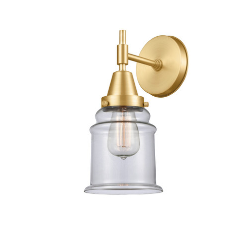 Caden One Light Wall Sconce in Satin Gold (405|447-1W-SG-G182)